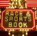 Bright neon lights on a marquee sign display the words 'RACE & SPORTS BOOK'. The sign is surrounded by rows of yellow and white lights against a red background, evoking a vibrant, energetic atmosphere typically associated with casinos or entertainment venues.